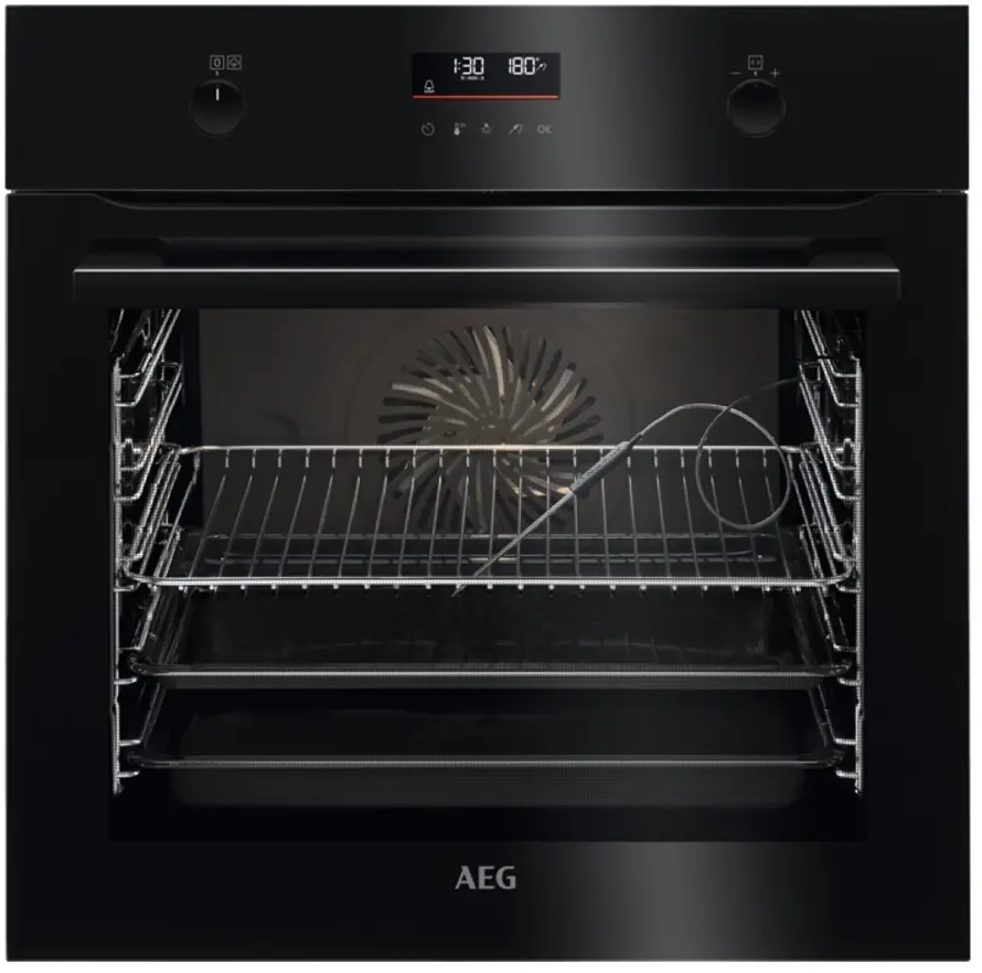 91682421 Электрический встраиваемый духовой шкаф Aeg BCE556360B 59.5х59.4х56.7 см цвет черный STLM-0883894