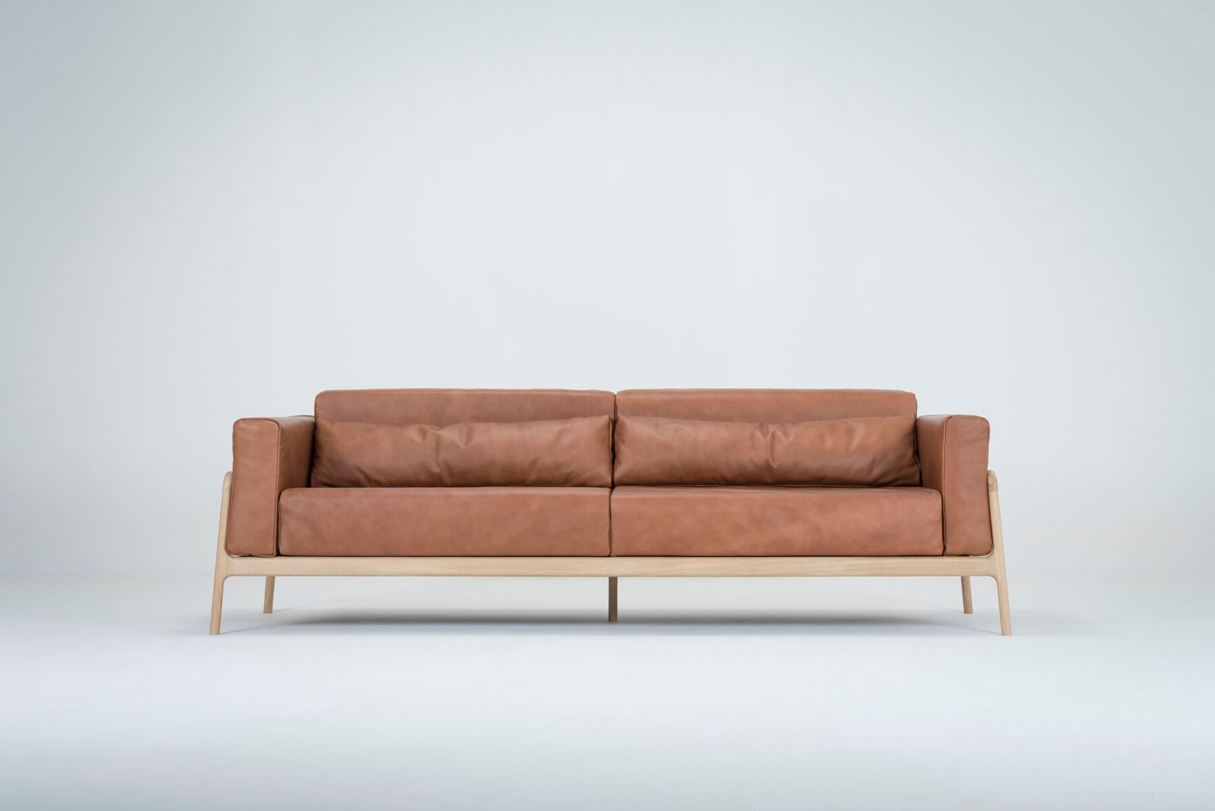 3-местный кожаный диван Gazzda Fawn ARCH-00074385 - Вид №30