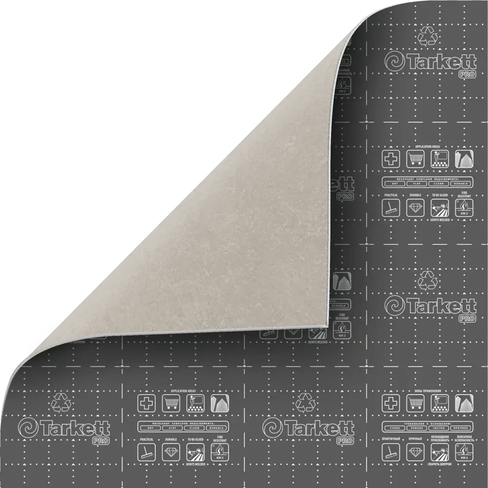 Коммерческий линолеум Tarkett ACCZENT PRO NARA 2 - износостойкое покрытие 3 м шириной 88895340 STLM-1459969 - Вид №3