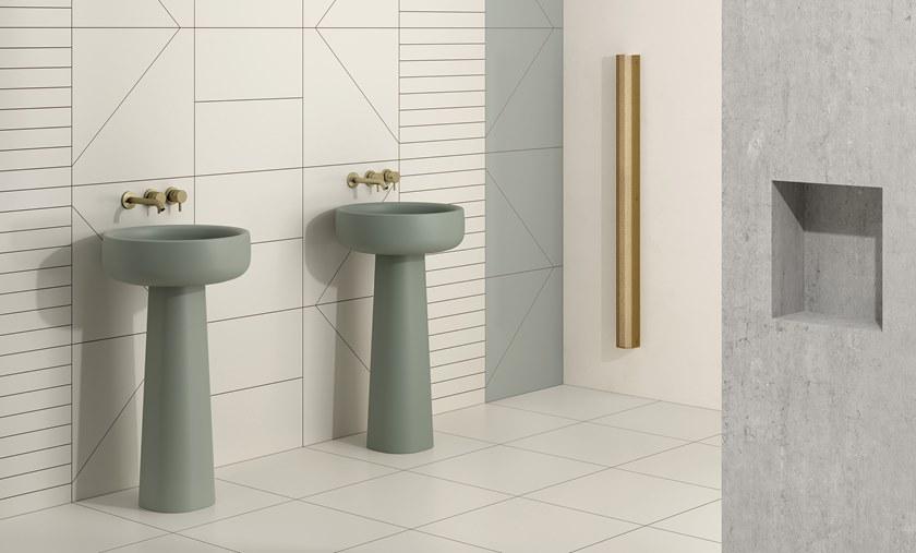 CERAMICA VOGUE Пол / настенная плитка из глазурованного керамогранита белого цвета Shade sun-id-1499025 - Вид №7