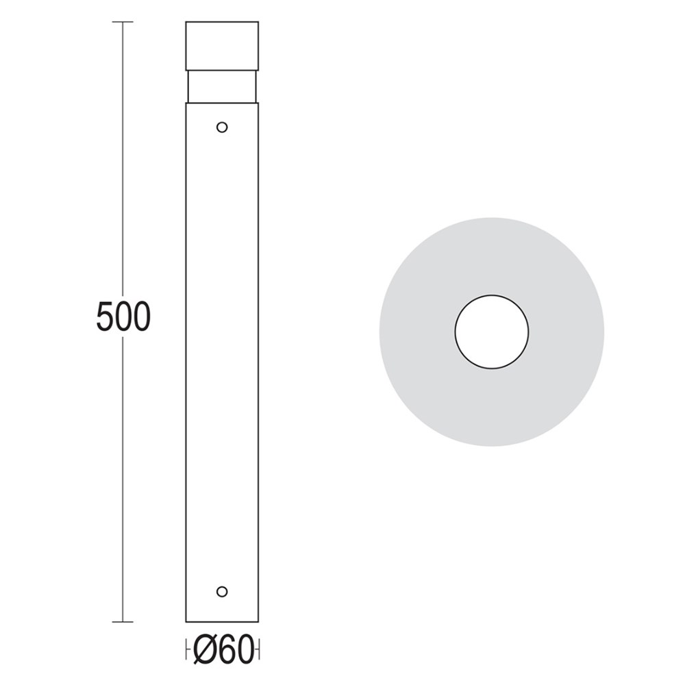 MiniTondo 500 Ghidini Tondo .05 Темно-Cерый (Матовый) - Вид №1