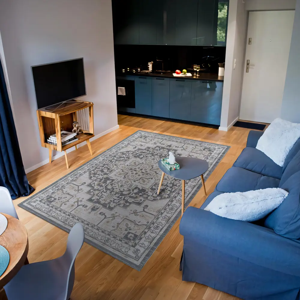 Ковер Merinos Point 80×150 см бежевый с восточным рисунком 89423584 STLM-1566918