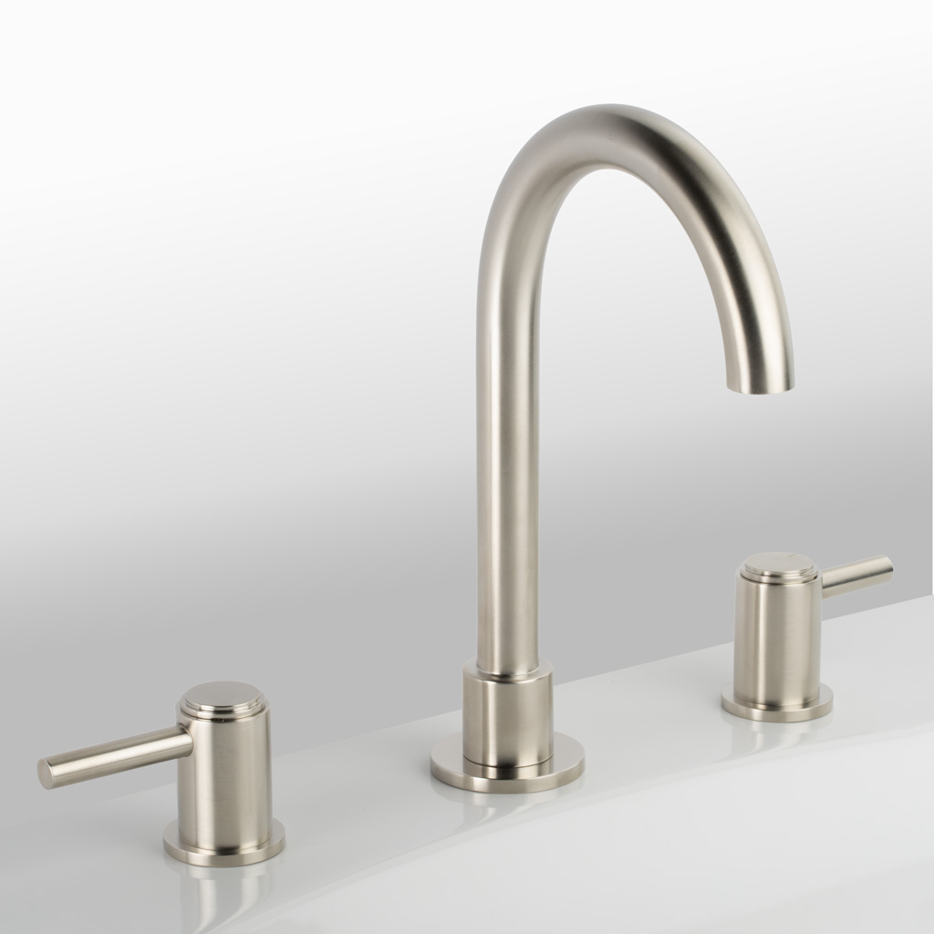 C33-1301 C33-1301 Смеситель для раковины на 3 отверстия ЗВЕЗДА С РЫЧАГАМИ Cristal & Bronze STAR À MANETTES  - Вид №1