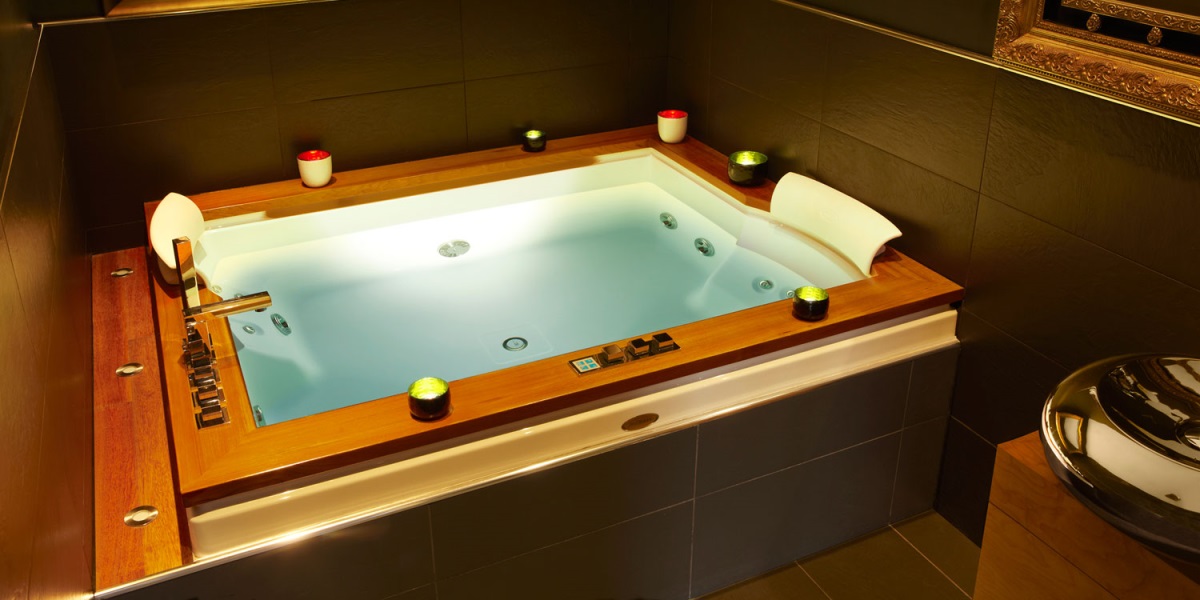 Ванна встроенная с гидромассажем "BASE" Aura Plus 9H43-502 Jacuzzi 9H43502 - Вид №6