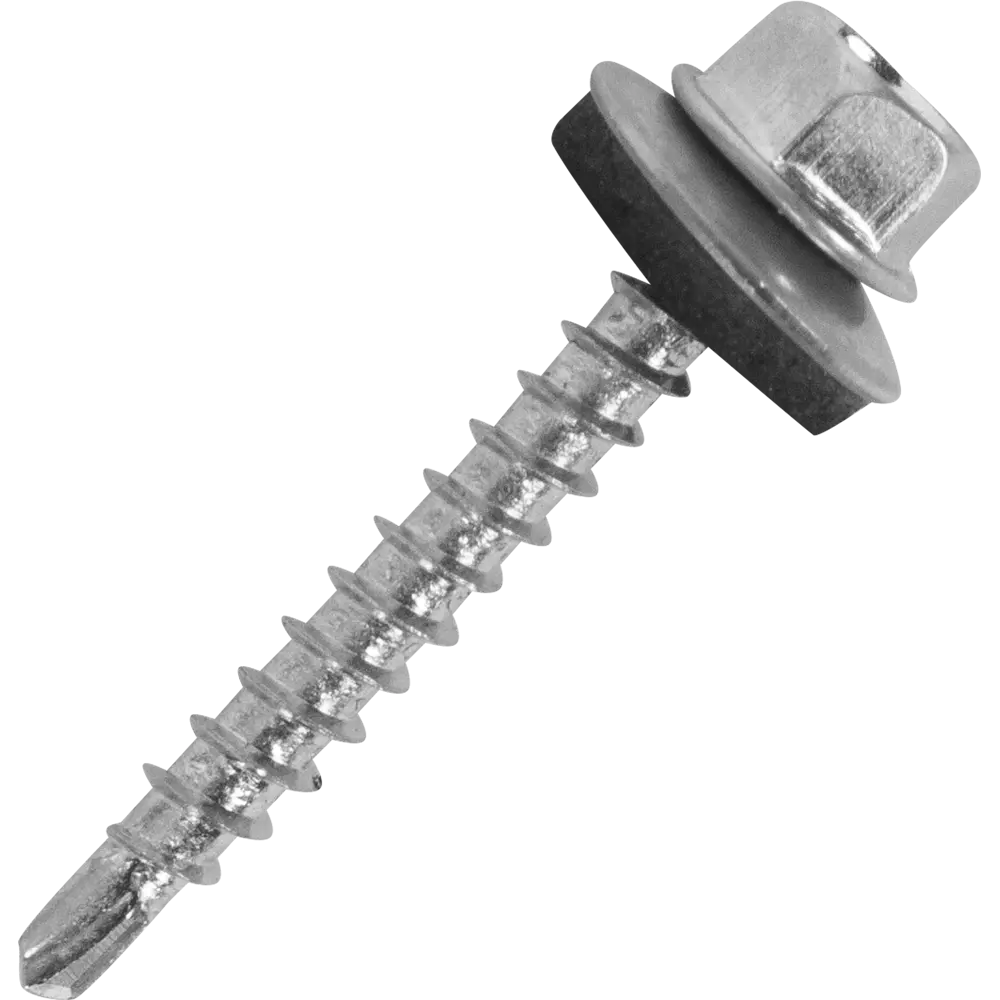 Саморезы кровельные Omax оцинкованные с буром 4.8х35 мм, на вес STLM-2136756