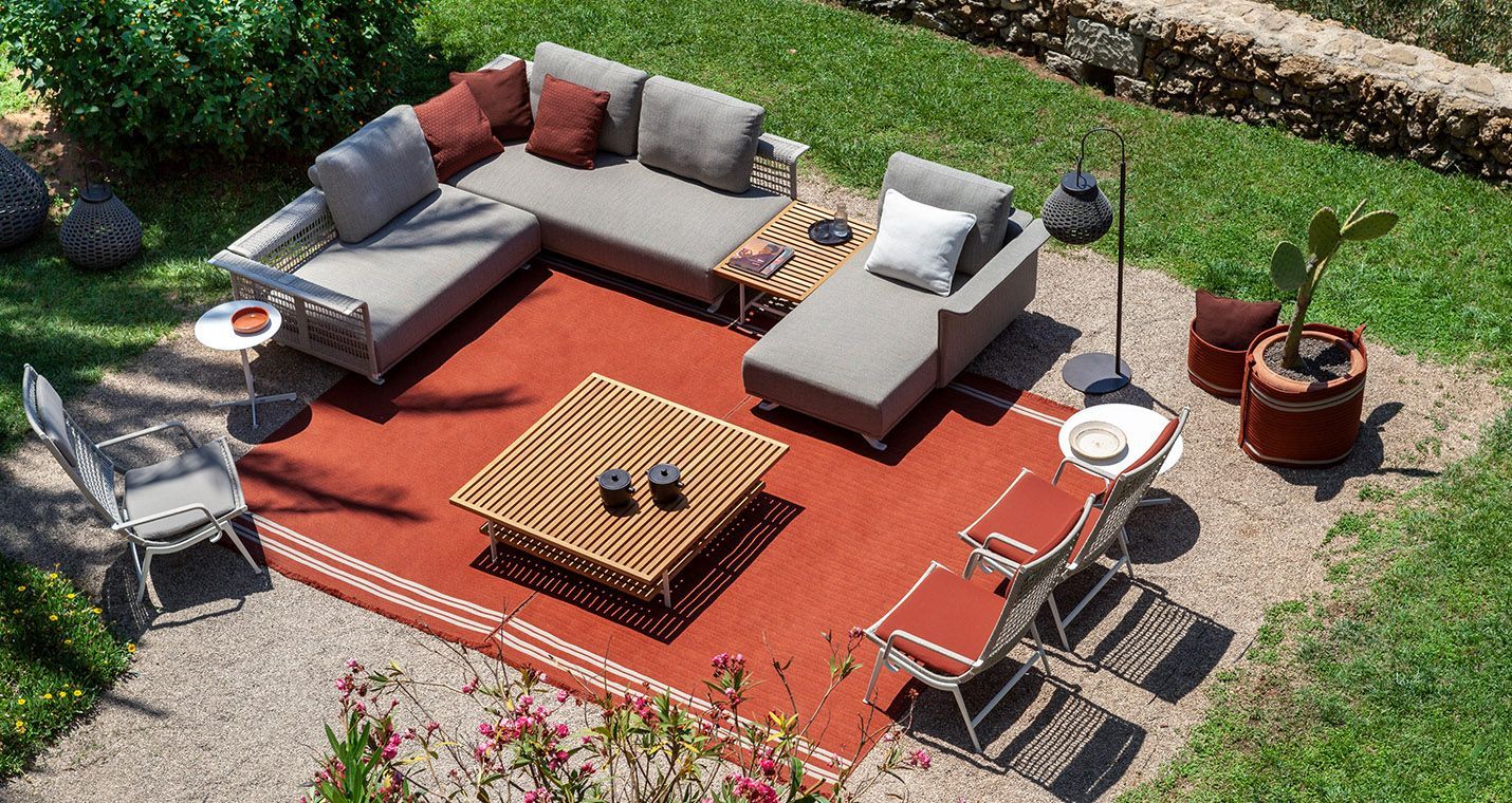 Прямоугольный садовый стол из тикового дерева Poltrona Frau Boundless Living Outdoor Collections ARCH-00151153 - Вид №3