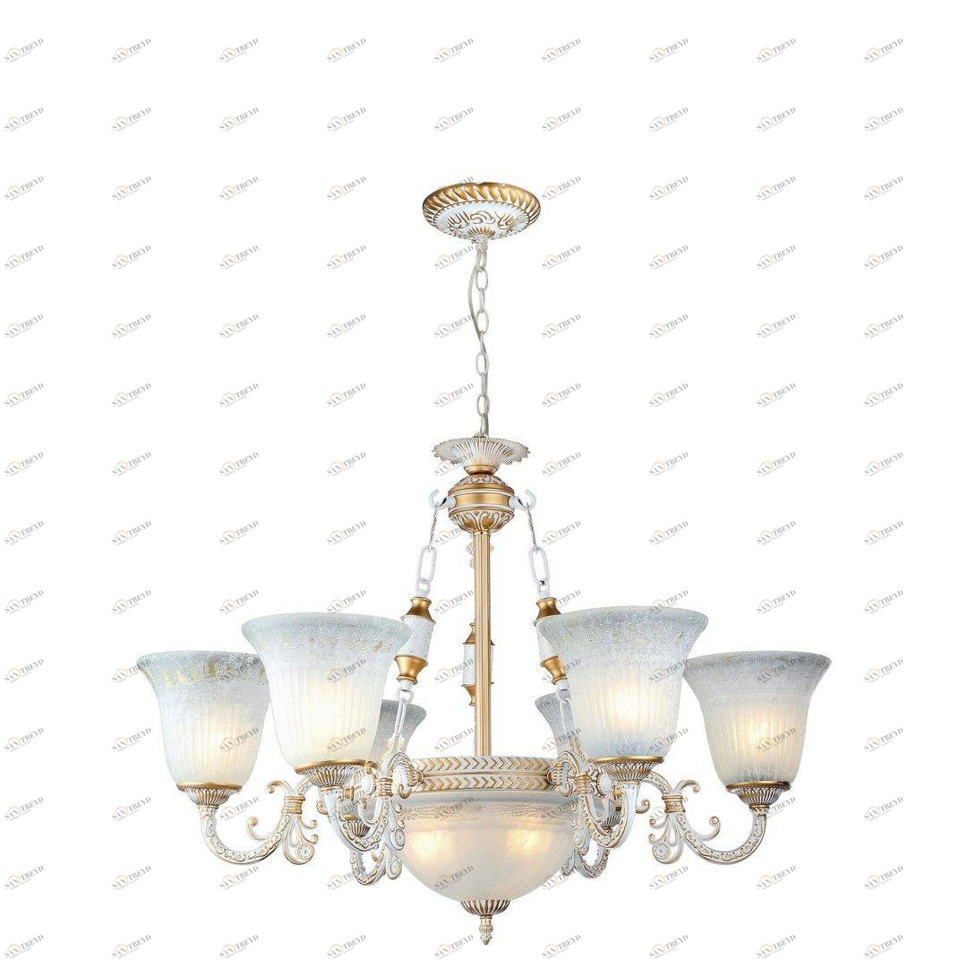 Подвесная люстра Arte Lamp 1 A1032LM-6-3WG ARTE LAMP ДИЗАЙНЕРСКИЕ 056493 Белый 
