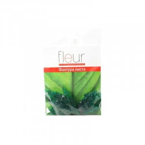 04-0038 Фактура (молд) №07 пиона лист малый 4 части Fleur