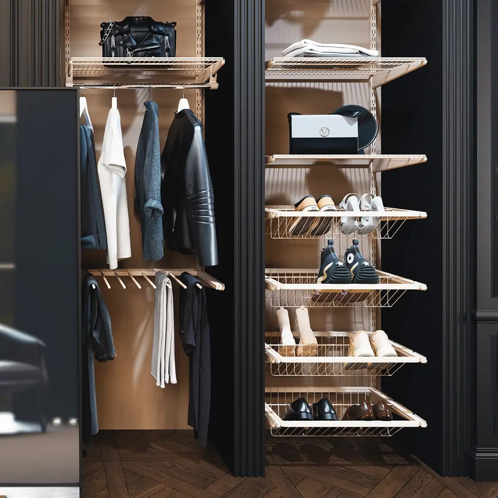 Выдвижная обувная полка LARVIJ Magnolia 55.5x41 см 84804214 STLM-0055438 - Вид №1