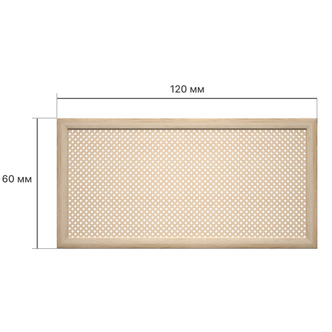 Экран для радиатора 120х60 см Глория дуб сонома STELLA STSR-1090 Standart - Вид №2