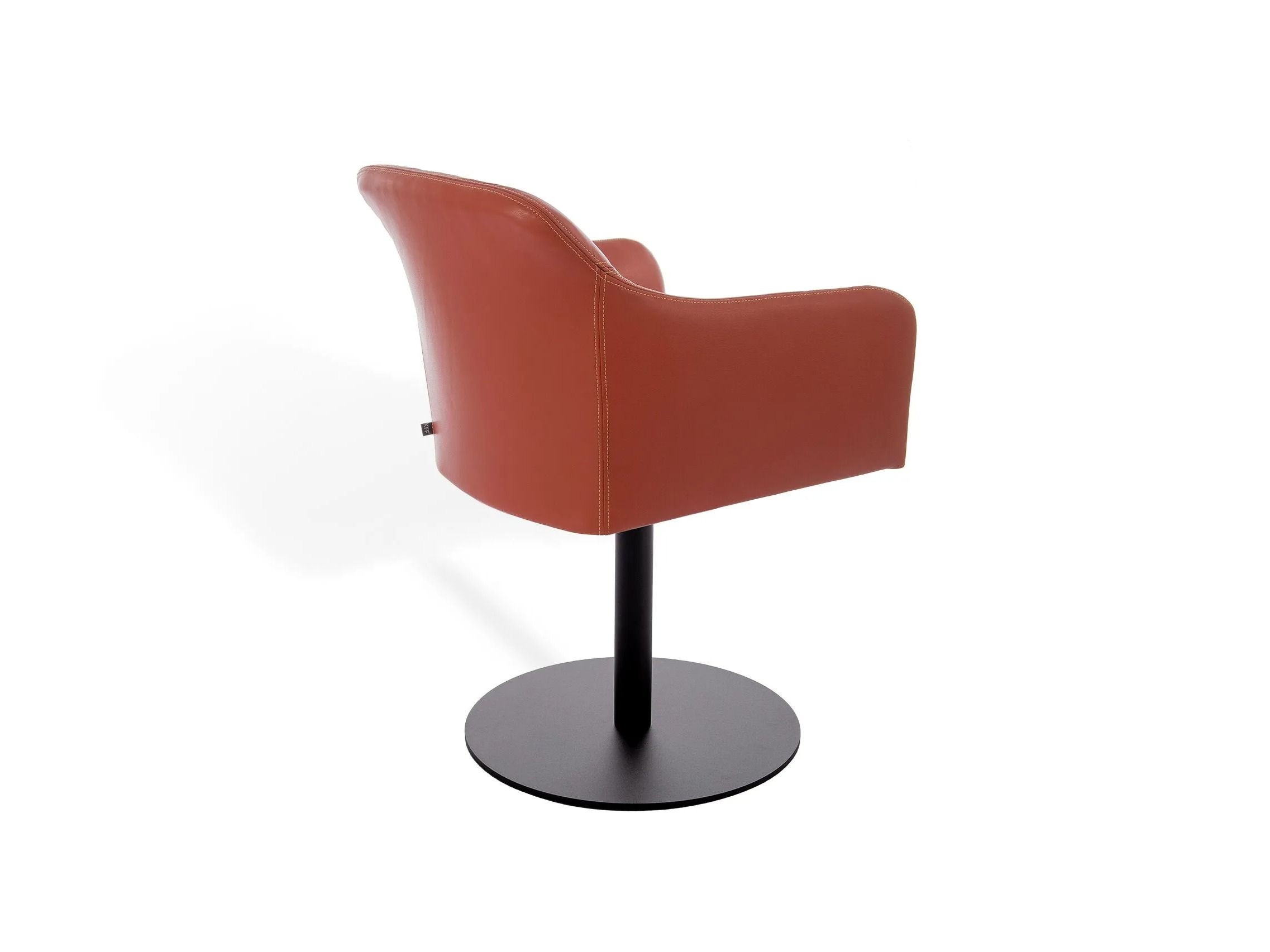 Вращающийся мягкий стул с подлокотниками KFF Youma Casual ARCH-00019658 - Вид №2