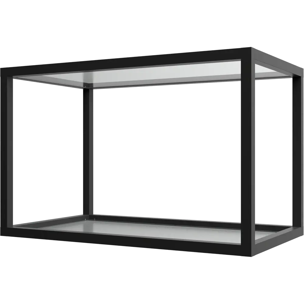 Полка-каркас для кухни 38.4x35x60 см алюминий/стекло DELINIA STLM-2150054 - Вид №2