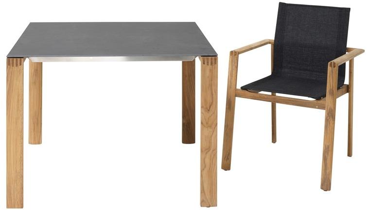 solpuri Штабелируемый садовый стул с подлокотниками Safari sun-id-1378442 - Вид №5