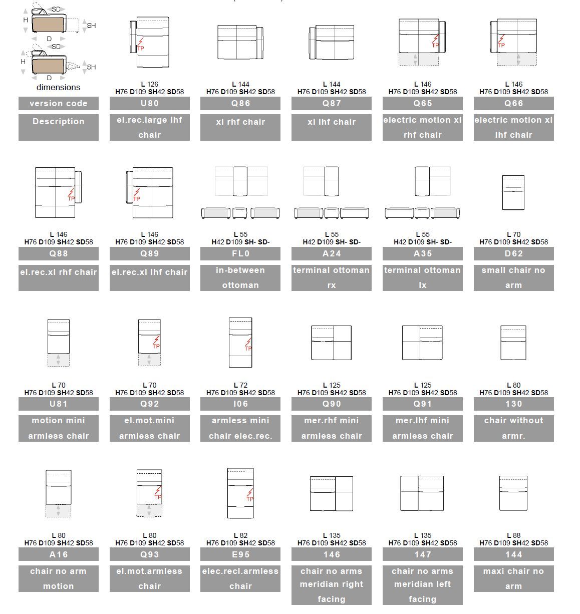 Кожаный угловой диван с электрическим движением Calia Italia премиум ARCH-00100084 - Вид №8