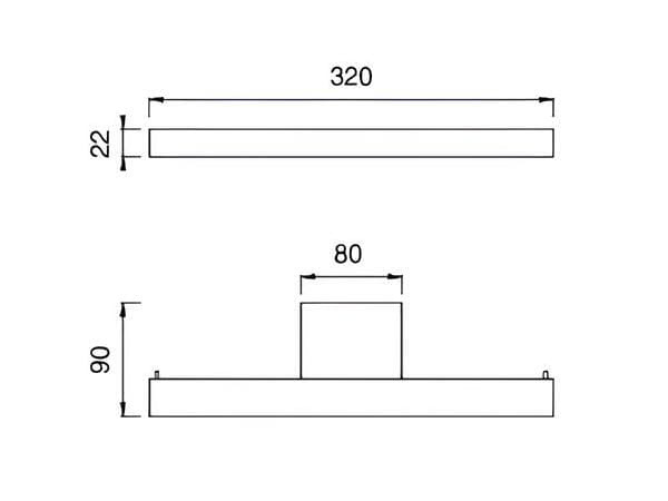 Нержавеющая сталь двойной держатель рулона CEADESIGN SIXTY-аксессуары ARCH-00075662 - Вид №2