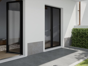 Окно с тройным остеклением из ПВХ