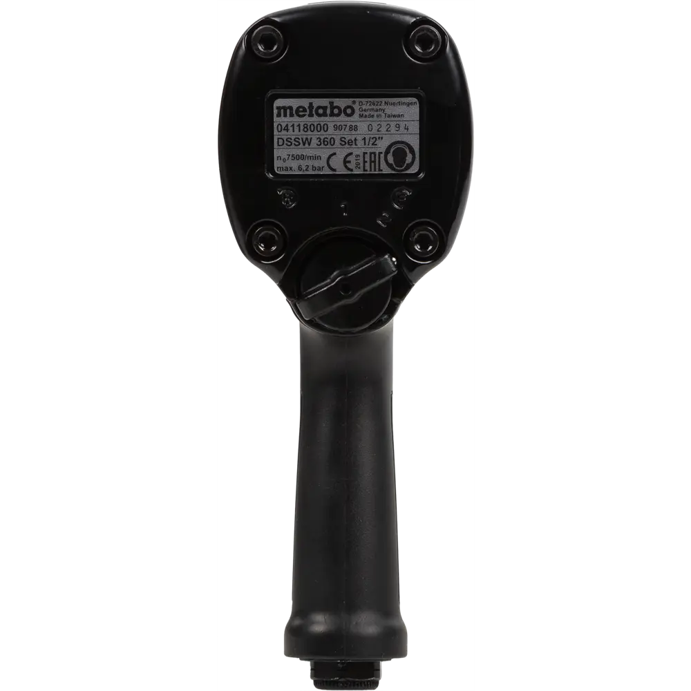 Гайковерт пневматический Metabo DSSW 360 SET 1/2 604118500, 360 Нм STLM-2035208 - Вид №2