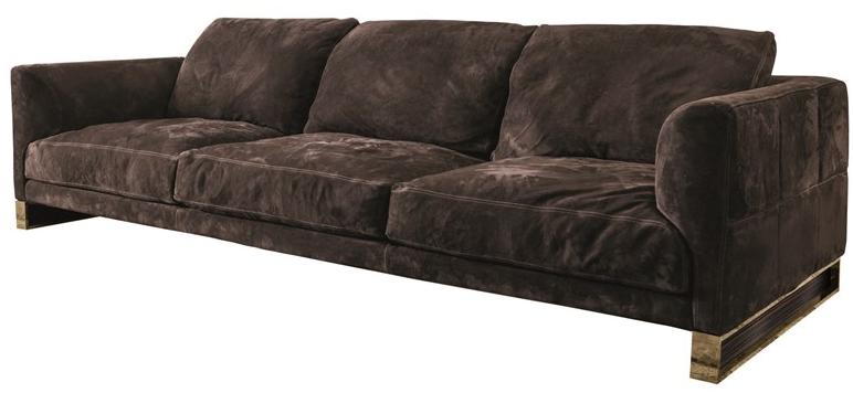 Longhi 3-х местный кожаный диван Loveluxe W 560 - Вид №4