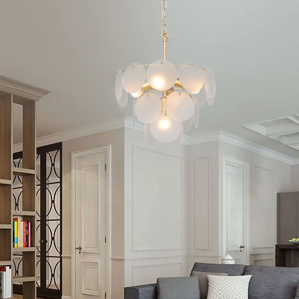 Люстра Vitaluce Асти — золотистое сияние для современных интерьеров 89385341 STLM-1337799 - Вид №4