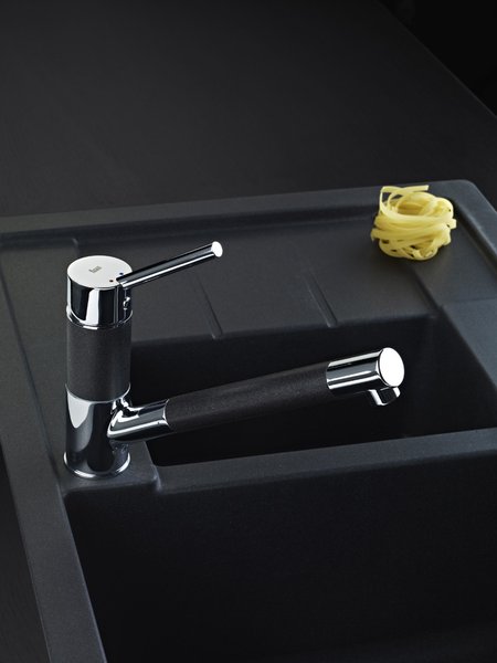 282414 Смеситель Teka AUK 978 Black metallic 3/8" Испания  - Вид №1