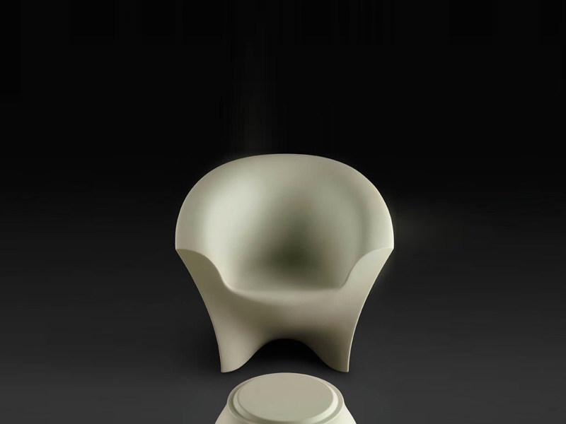 Plust Кресло полиэтиленовое с подлокотниками Ohla sun-id-1492906 - Вид №1