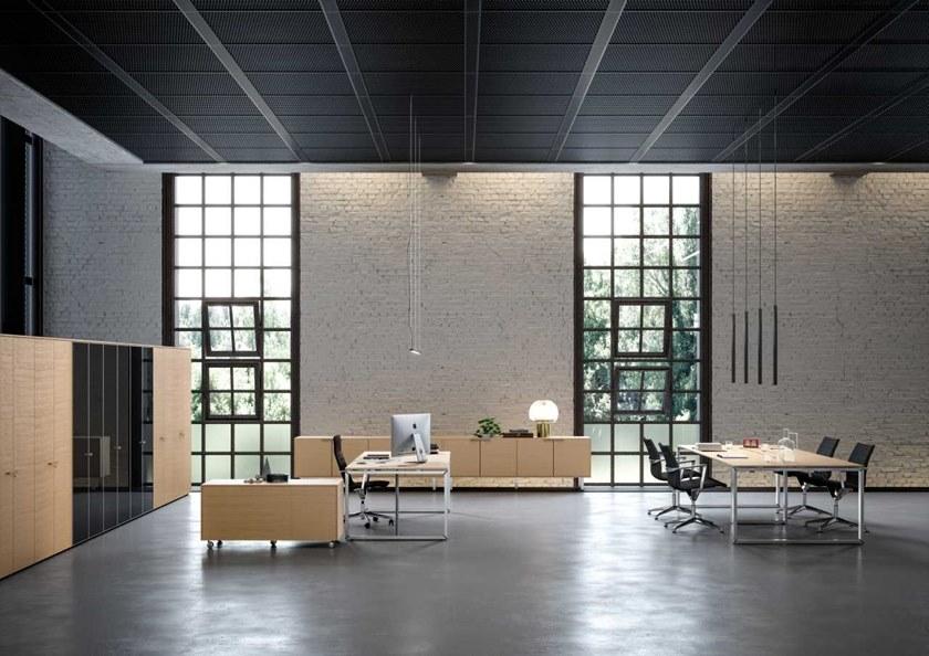 Bralco Стол для совещаний прямоугольный, венге Loopy sun-id-1513196 - Вид №1