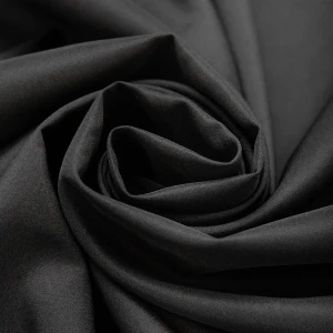 Ткань 1 м/п Fodera сатен 300 цвет черный