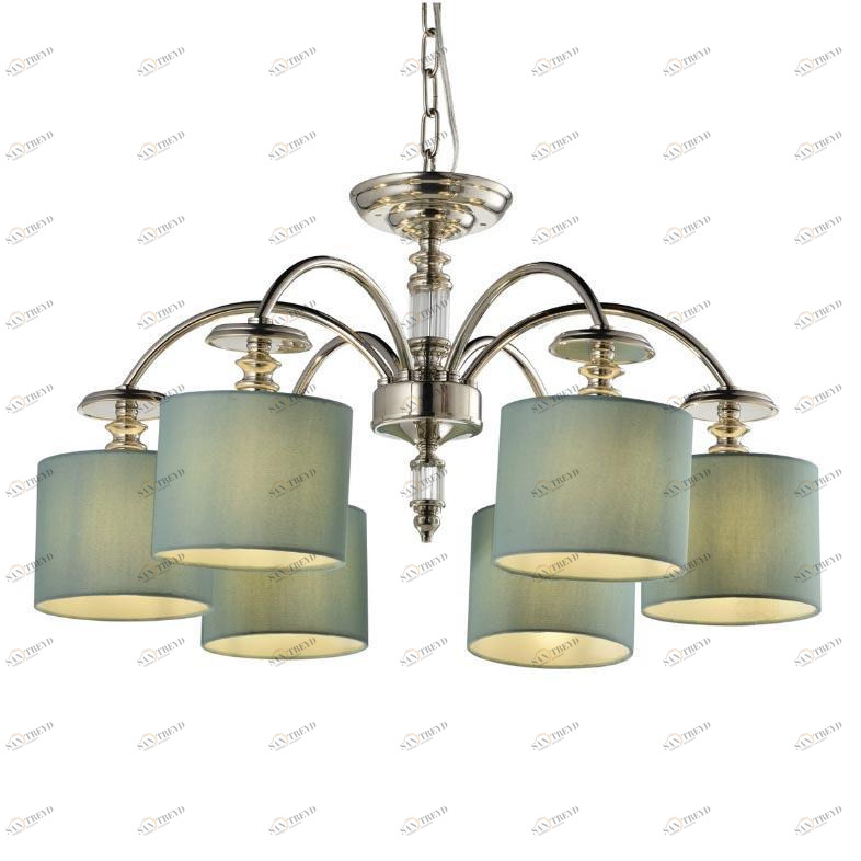 Потолочная люстра Omnilux Cantello OML-87607-06 OMNILUX ДИЗАЙНЕРСКИЕ, CANTELLO 279193 Голубой 