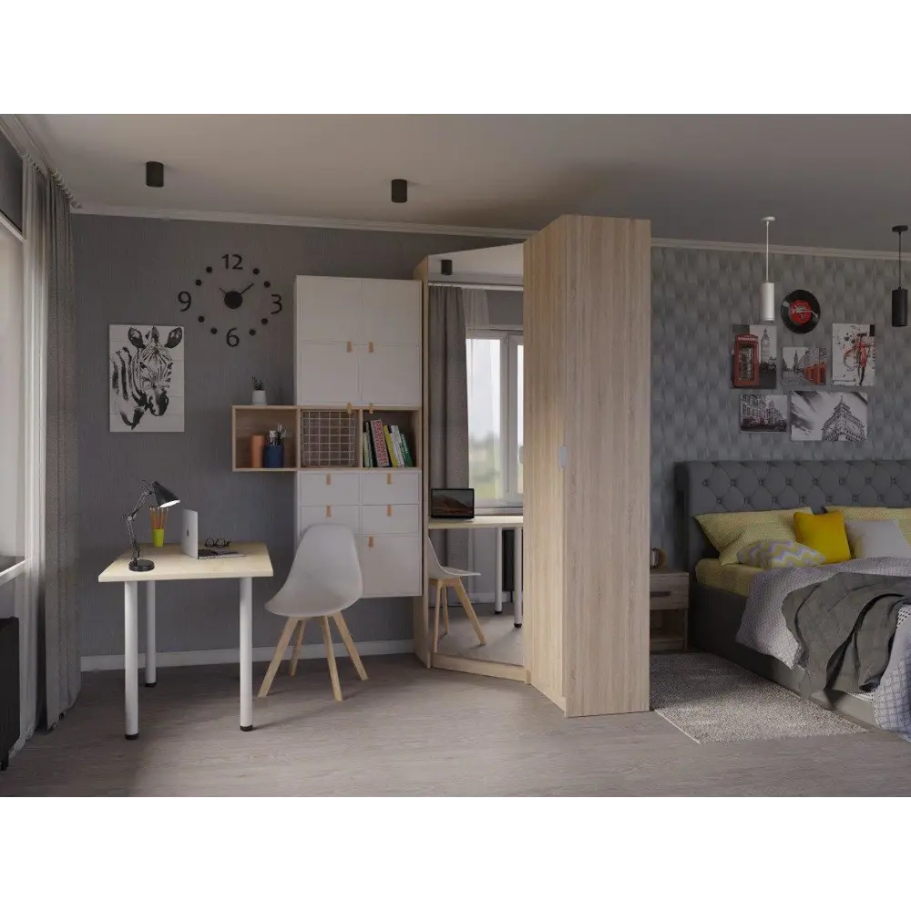 Задняя стенка KONSENSA Руан ХДФ 34.2x35.6x0.32 см цвет дуб комано 4 шт STLM-2074428 - Вид №5