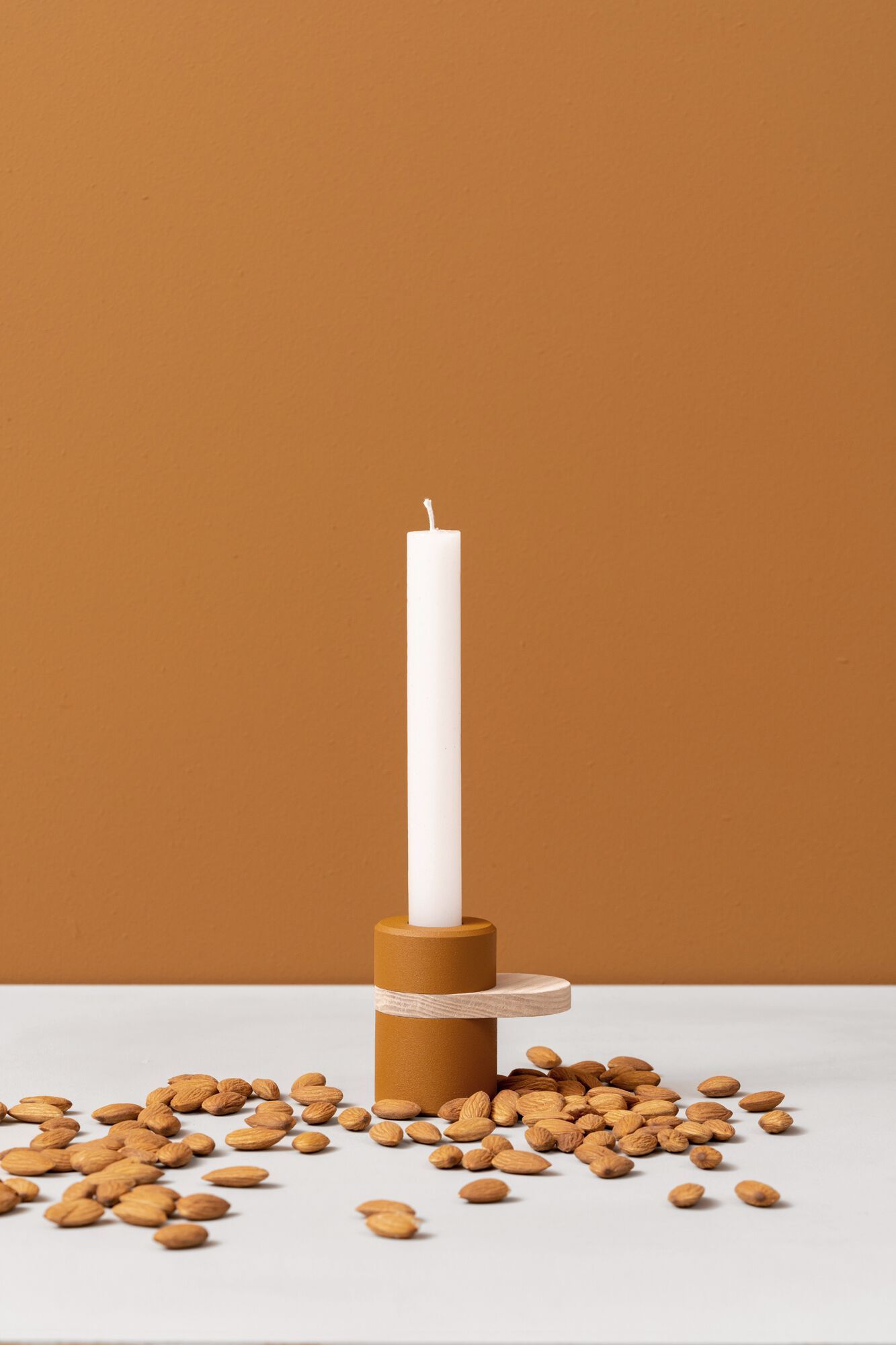 Стальной подсвечник с порошковым покрытием +kouple HEAVY CREAM ARCH-00065052 - Вид №4