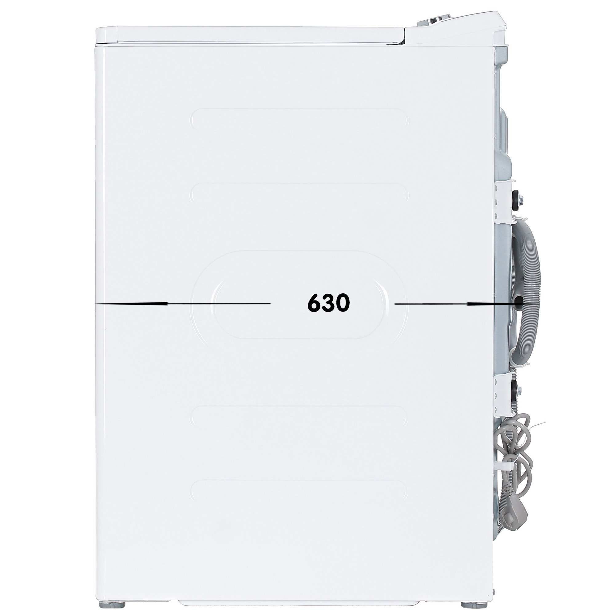 5040148 Стиральная машина DEXP WM-E813DMA/WGSI белый STDN-0142762 - Вид №3