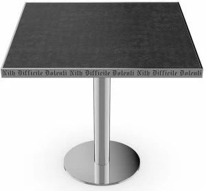 Sicis Квадратный стеклянный стол Lounge