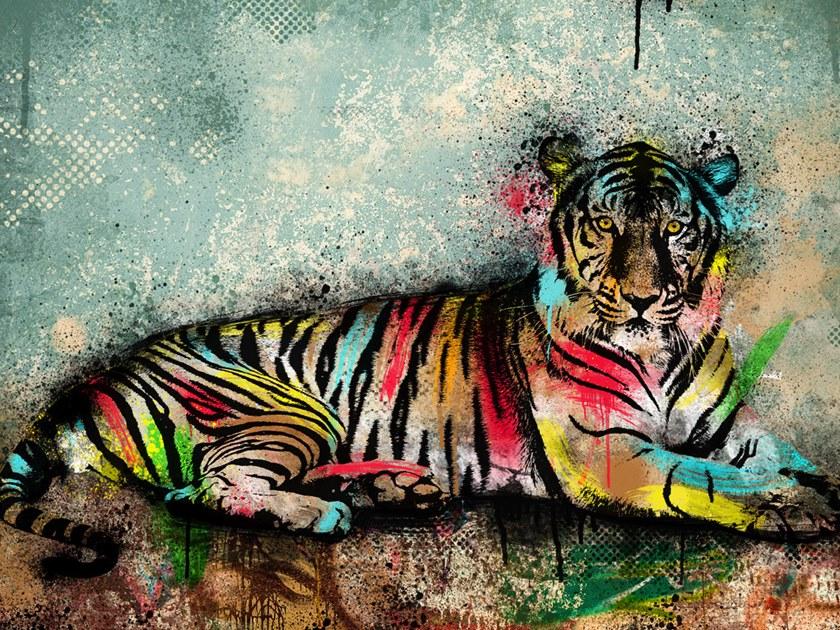 MOMENTI Авторский художественный принт Crazy home paintings Cff-008 - Вид №1