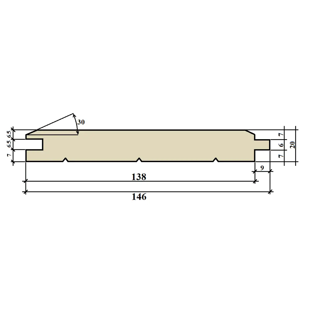 Santreyd Имитация бруса Оптима из ели для эстетичной отделки 81947974 STLM-0014610 - Вид №8
