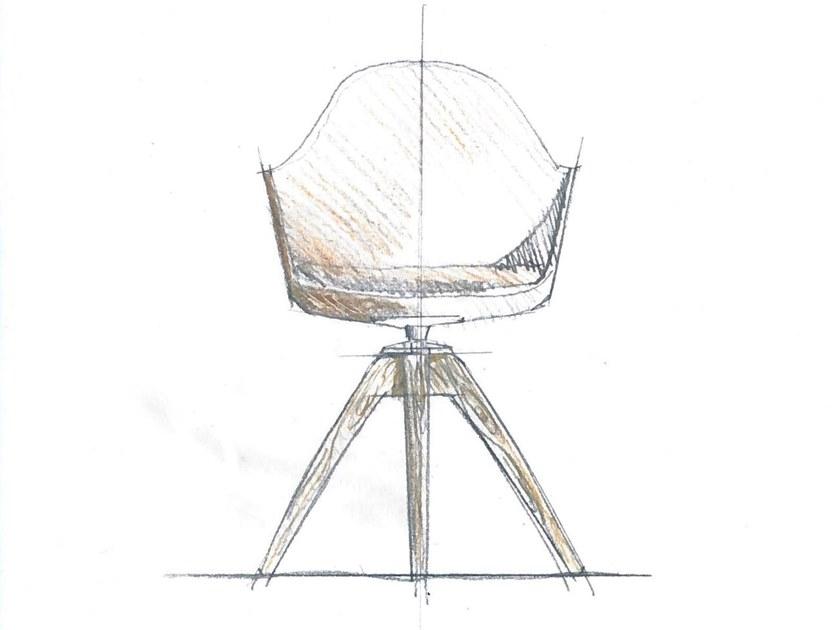 Alias Кожаное кресло с подлокотниками New lady 07b - Вид №5