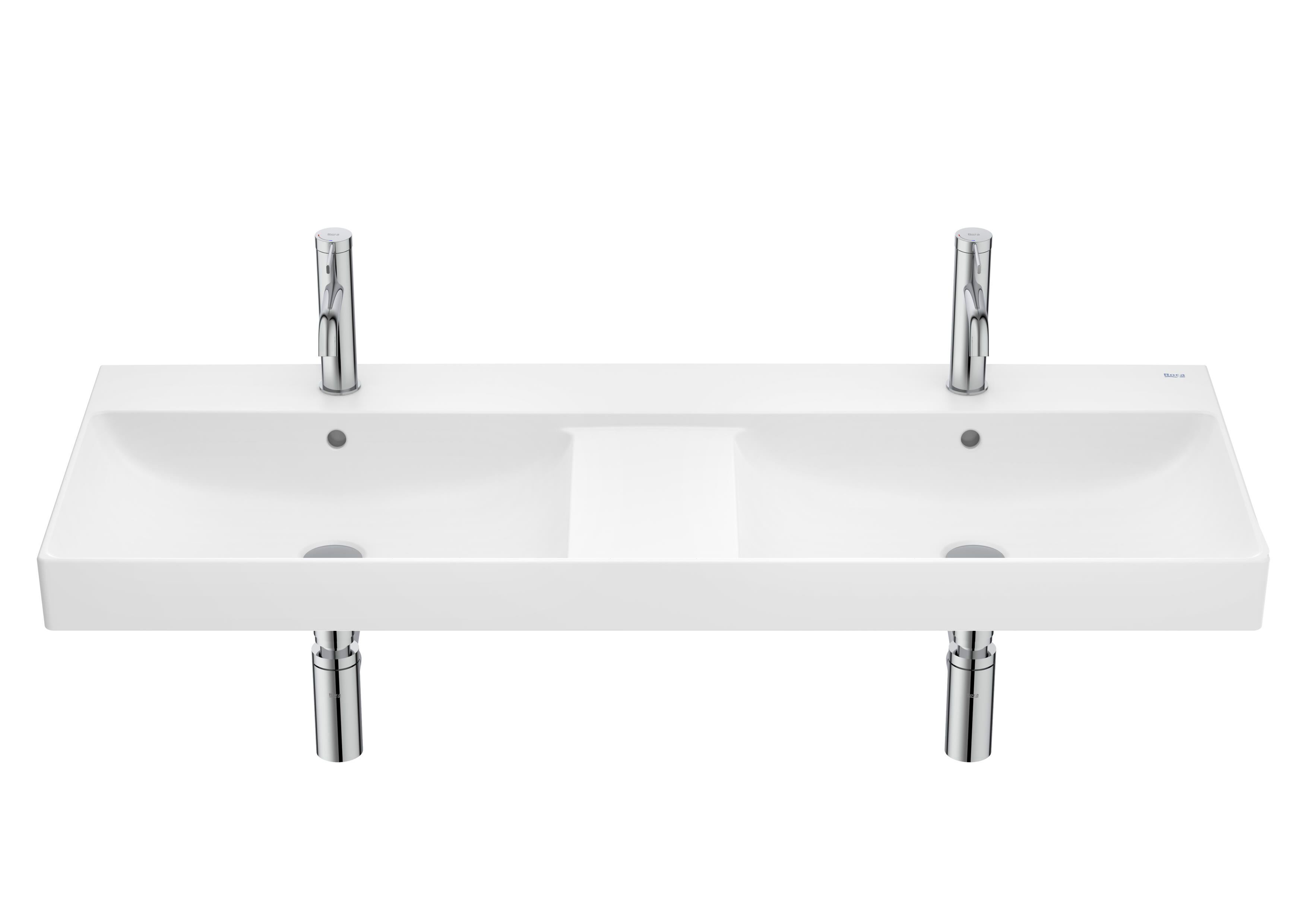 Керамическая двойная раковина с столешницей Roca Ona ARCH-00024508 - Вид №1