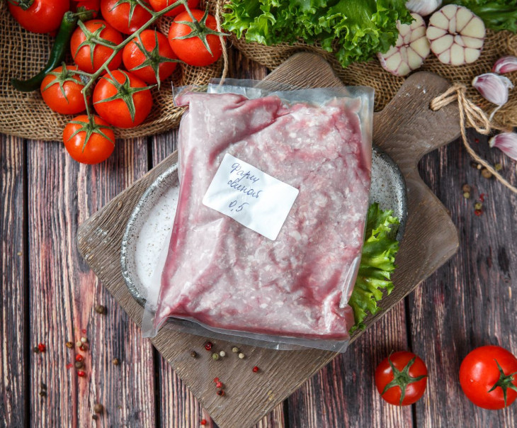 6105 Фарш свиной Вкусляндия  - Вид №2