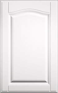 Фасады для кухни Кантри Фрезеровка «Оксфорд» Белая лилия №538