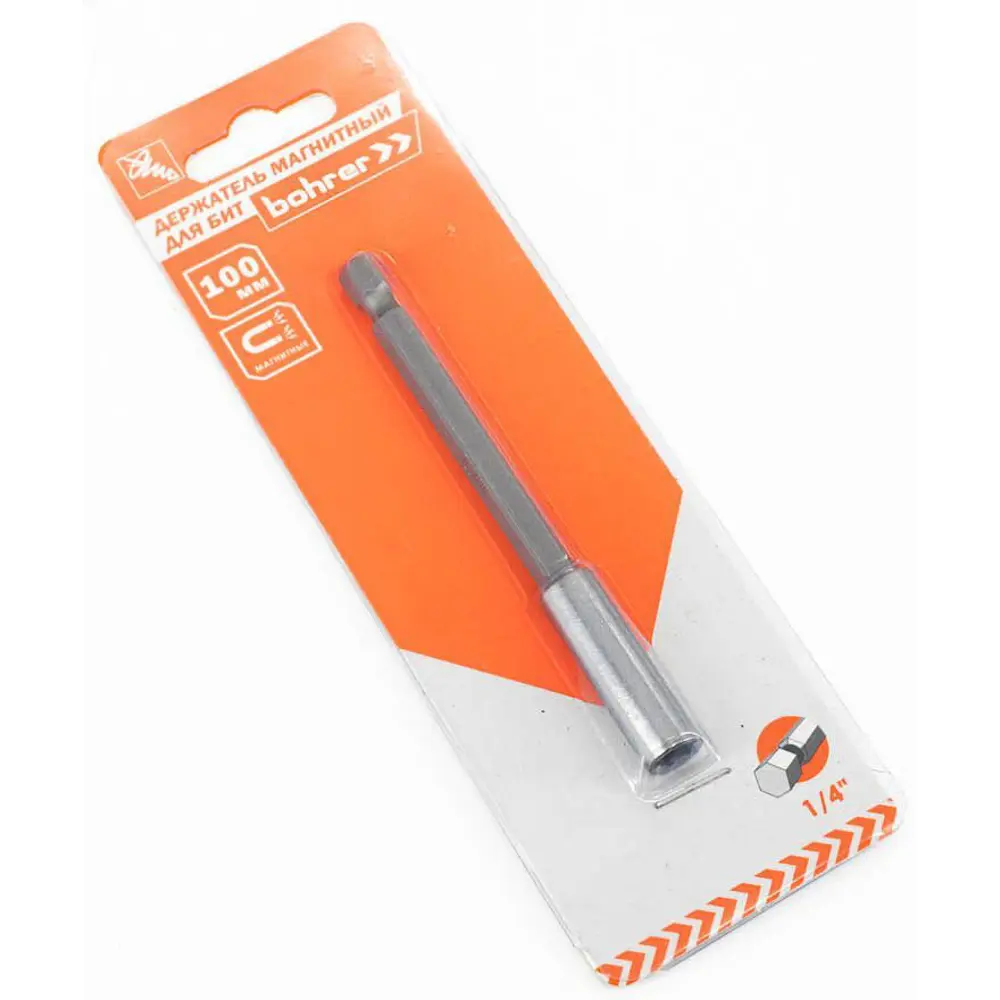 Держатель для бит магнитный Bohrer 1/4x1/4 дюйма 100 мм STLM-2025598 - Вид №2
