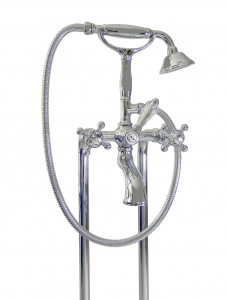 1401 ** 93+5574 Полный комплект ванны Nicolazzi Series Half Dome Crystal