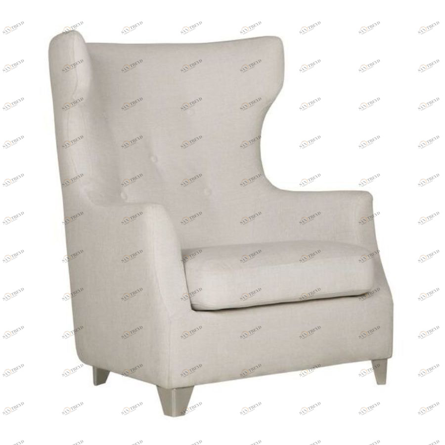 Кресло Rose, молочное, обивка Yeti Sits S1601