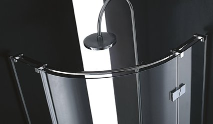 Душевой уголок CEZARES BERGAMO-W-R-2-100-ARCO-C-Cr-IV - Вид №1