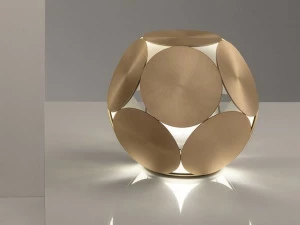 Masiero Настольная светодиодная лампа из окрашенного металла Timeo