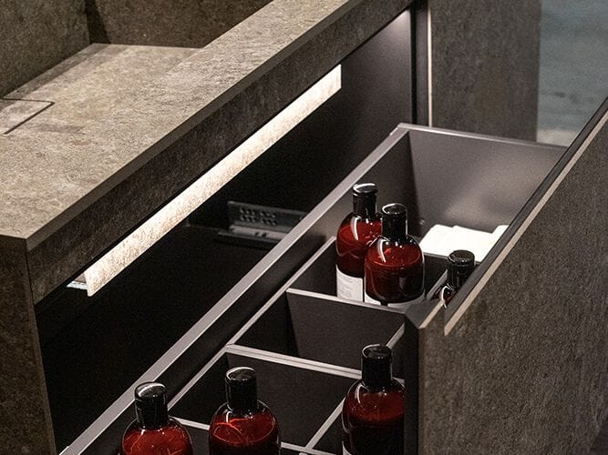 Двойной подвесной шкаф для умывальника MDi со встроенной раковиной Inbani слой ARCH-00129873 - Вид №17