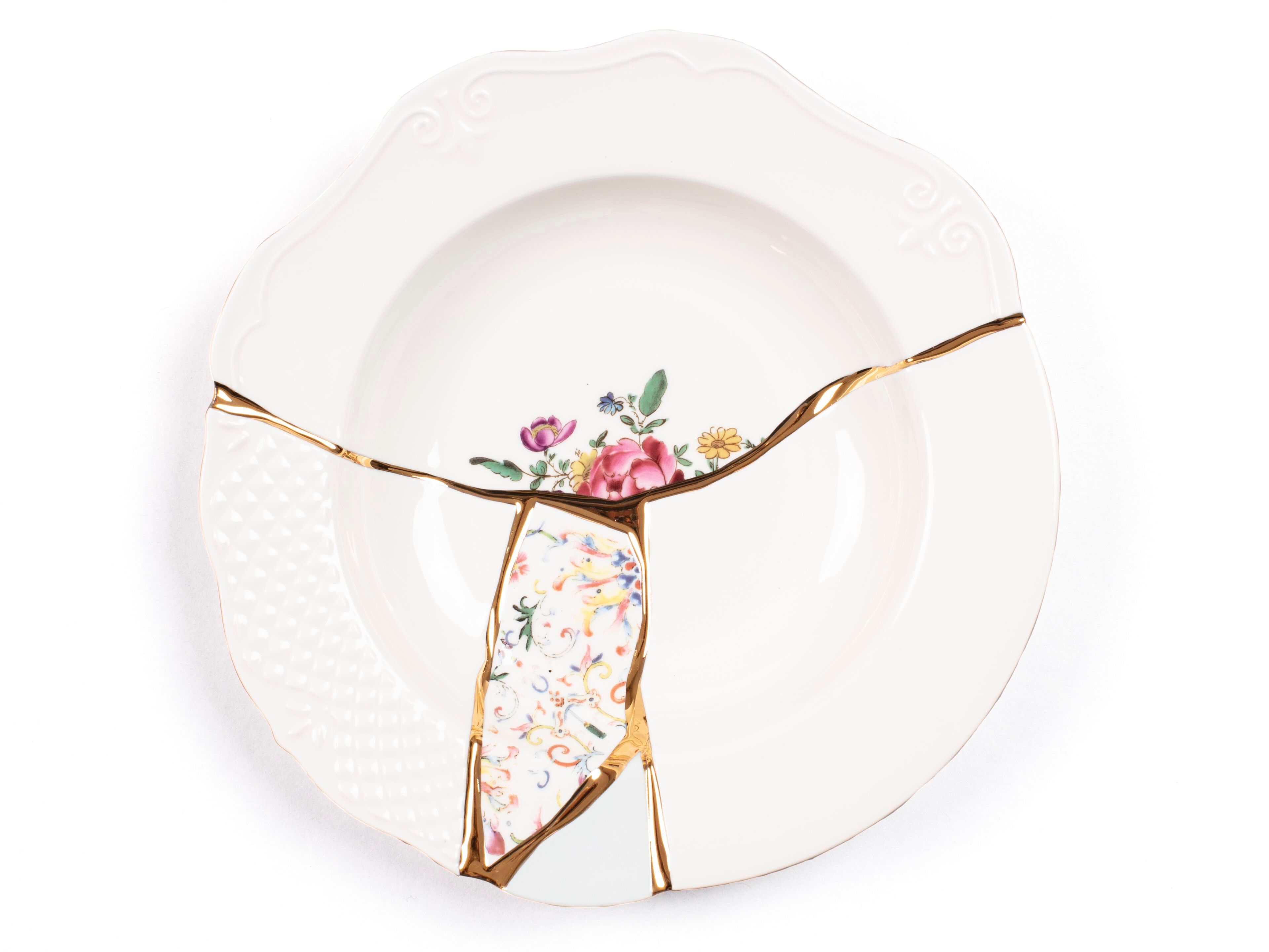 Фарфоровая тарелка Seletti Kintsugi ARCH-00045398 - Вид №1