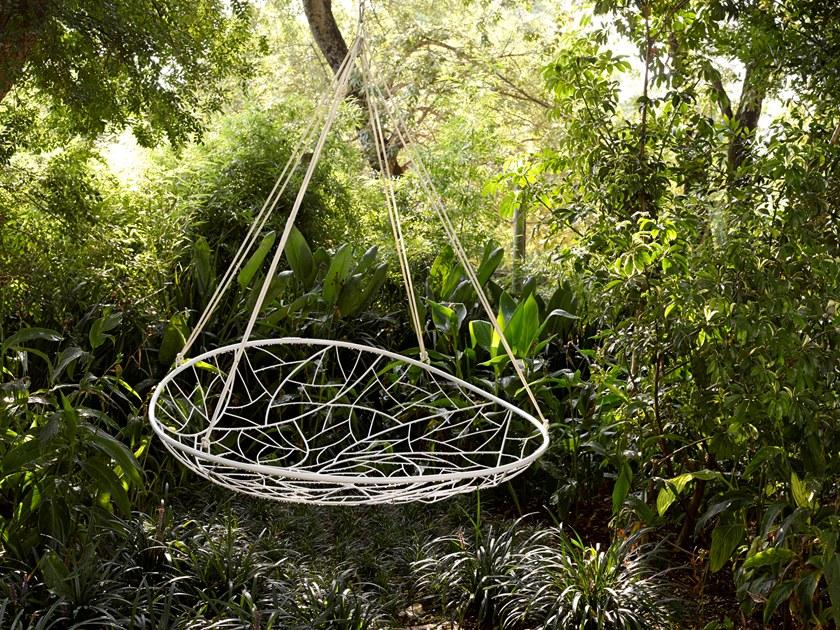 Studio Stirling 2-местное подвесное сиденье из стали с порошковым покрытием Basket sun-id-1385252 - Вид №5