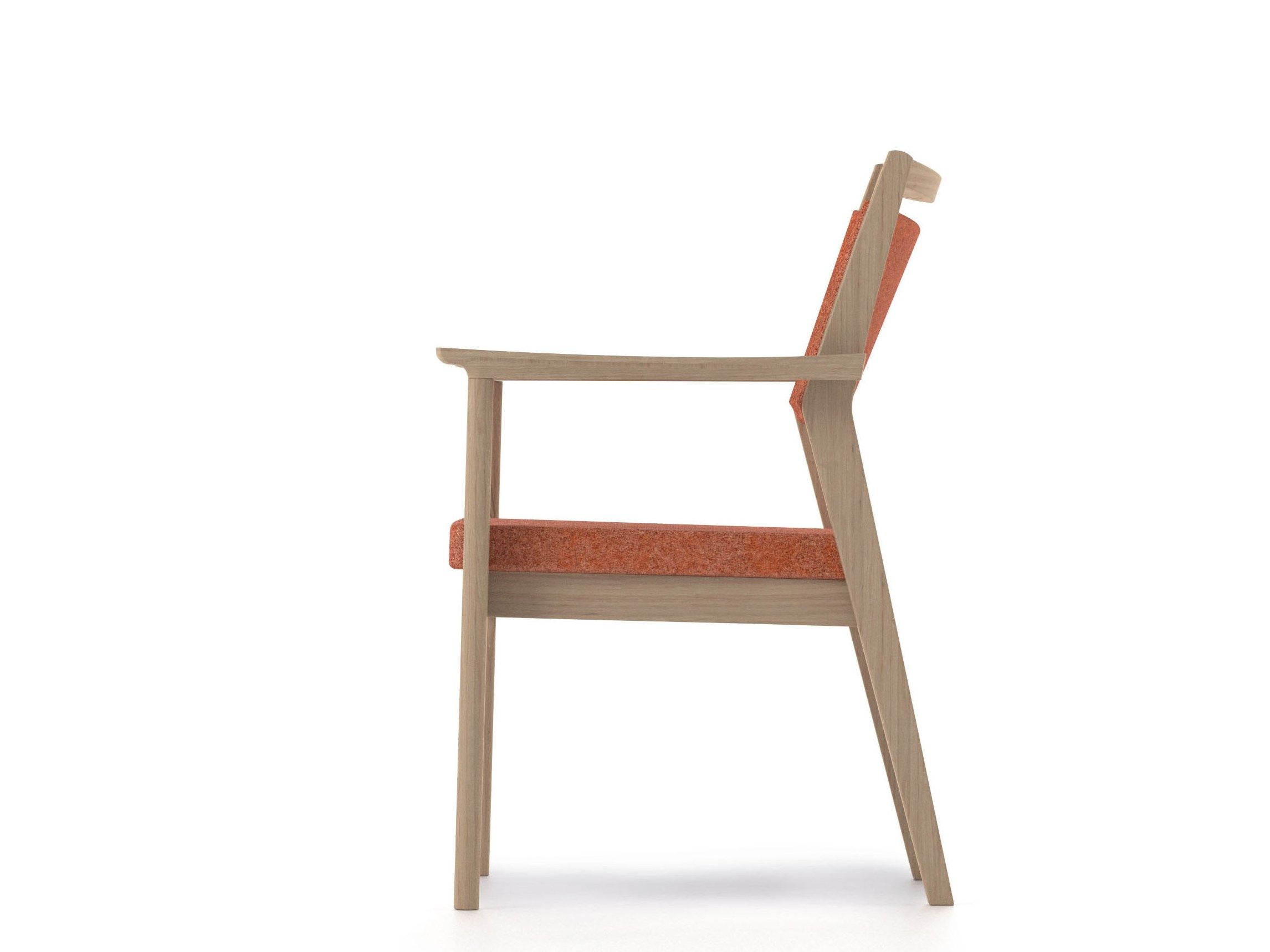 Штабелируемый тканевый стул с подлокотниками PIAVAL ELISA-Health &amp ARCH-00126559 - Вид №4