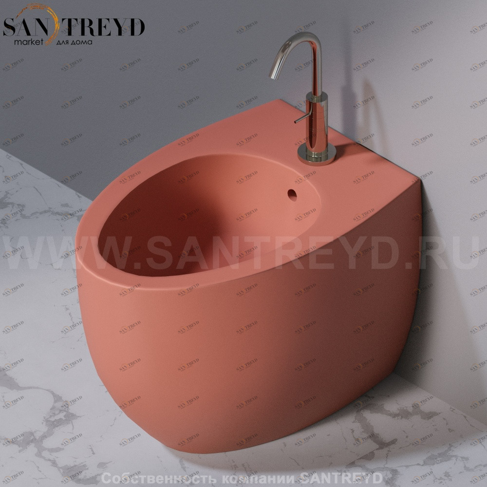 S542T1R1V0.142 Биде напольное OVAL A. e T. Italia AeT ITALIA