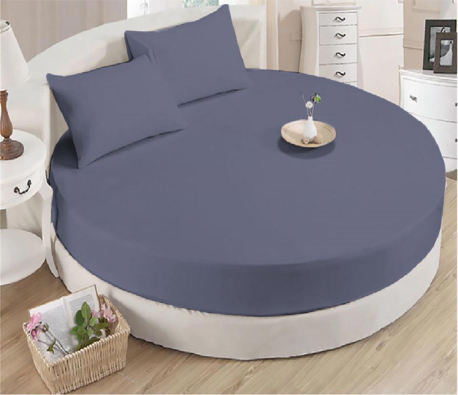 90308461 Простыня EPT-D200/графит, 200x200 см, тенсел, на резинке Tencel STLM-0177553 EDELSON