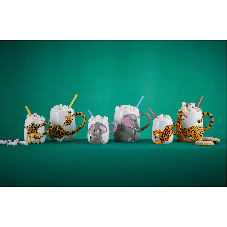 P_0059.079 Набор из 2 кружек giraffe, 405 мл и 195 мл Price&Kensington  - Вид №4